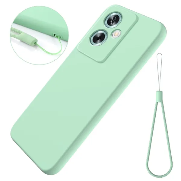 RUBBER Ochranný kryt pre OnePlus Nord N30 SE 5G zelený