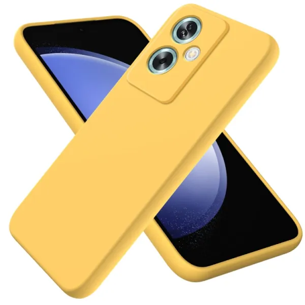 RUBBER Ochranný kryt pre OnePlus Nord N30 SE 5G žltý