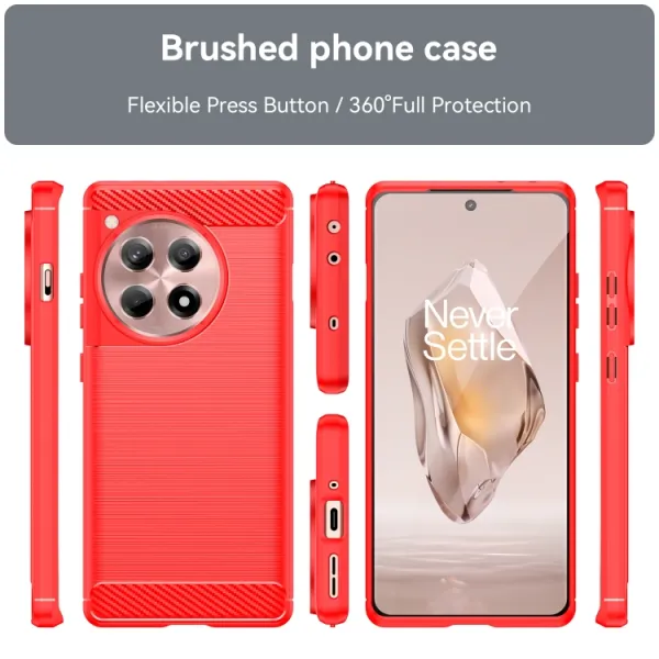 FLEXI TPU Ochranný kryt OnePlus 12R červený