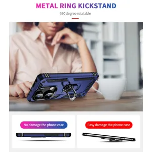 RING Kryt s držiakom pre Xiaomi Redmi Note 13 Pro modrý