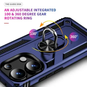 RING Kryt s držiakom pre Xiaomi Redmi Note 13 Pro modrý