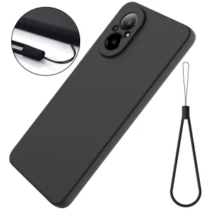 RUBBER Ochranný kryt pre Realme C67 čierny