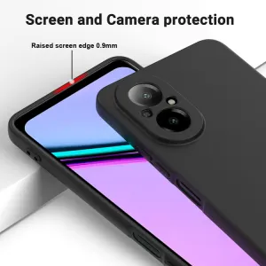 RUBBER Ochranný kryt pre Realme C67 čierny