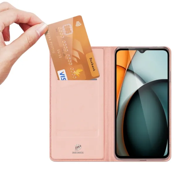 DUX Zaklápacie puzdro pre Xiaomi Redmi A3 ružové