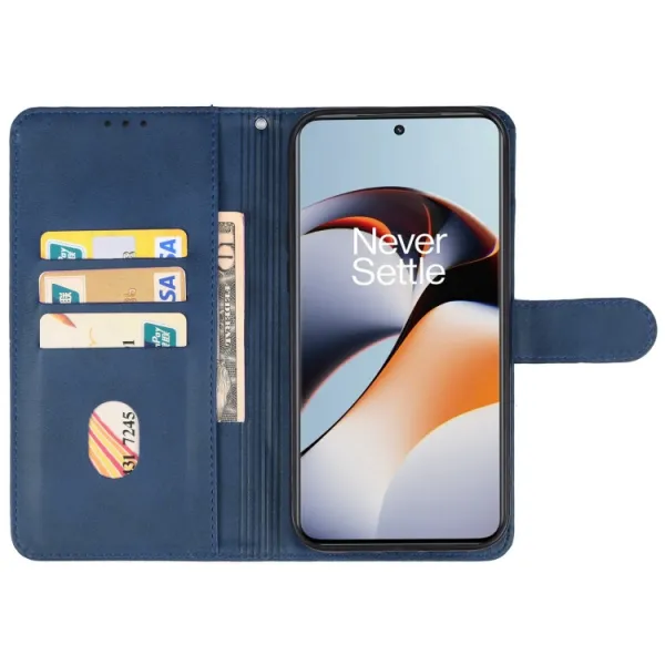 SMOOTH Peňaženkové puzdro pre OnePlus 12R modré