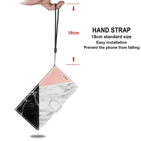 ART Peňaženkový kryt pre Samsung Galaxy A50 MARBLE