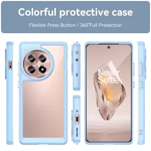 CRYSTAL Ochranný kryt pre OnePlus 12R svetlomodrý