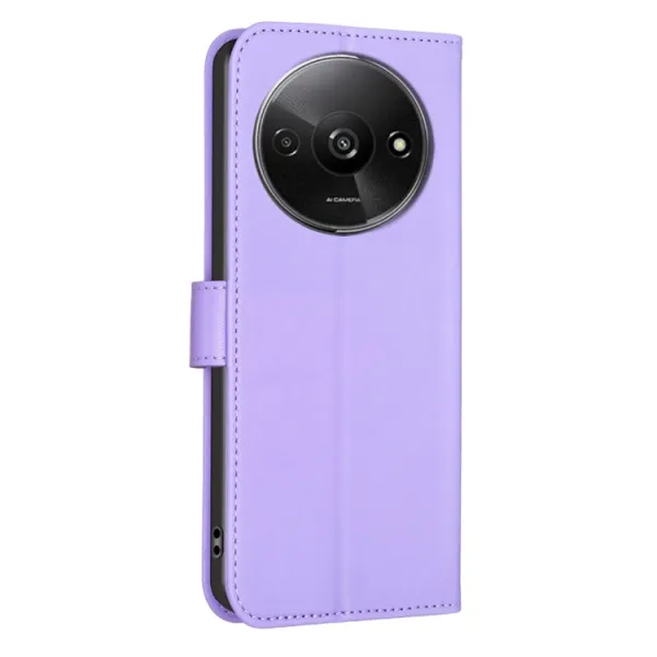 ART CLOVER Peňaženkový obal pre Xiaomi Redmi A3 fialový