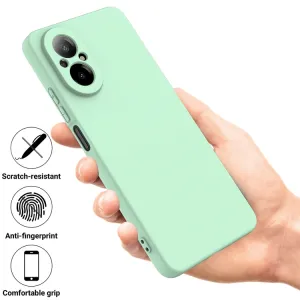 RUBBER Ochranný kryt pre Realme C67 zelený