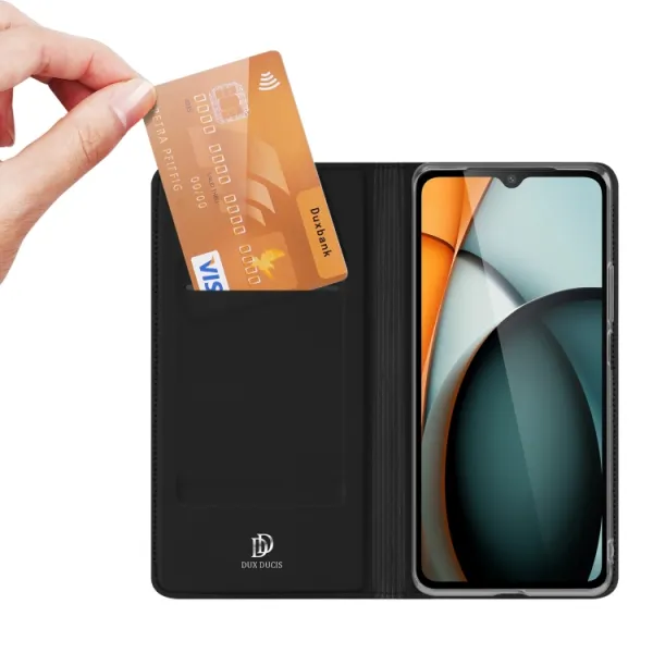 DUX Zaklápacie puzdro pre Xiaomi Redmi A3 čierne