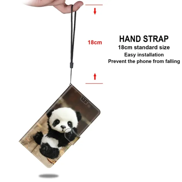ART Peňaženkový kryt pre Samsung Galaxy A50 PANDA