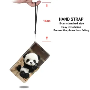 ART Peňaženkový kryt pre Samsung Galaxy A50 PANDA