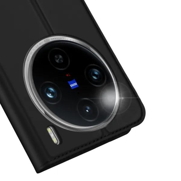 DUX Zaklápacie puzdro pre Vivo X100 Pro 5G čierne