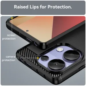FLEXI TPU Ochranný kryt Xiaomi Redmi Note 13 Pro čierny
