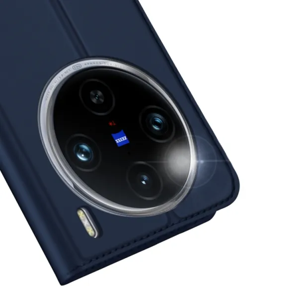 DUX Zaklápacie puzdro pre Vivo X100 Pro 5G modré