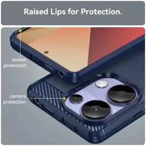 FLEXI TPU Ochranný kryt Xiaomi Redmi Note 13 Pro modrý