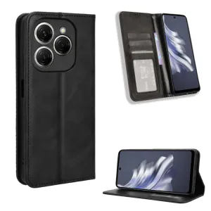 BUSINESS Peňaženkový kryt pre Tecno Spark 20 Pro čierny