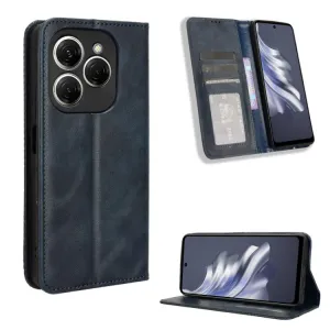 BUSINESS Peňaženkový kryt pre Tecno Spark 20 Pro modrý