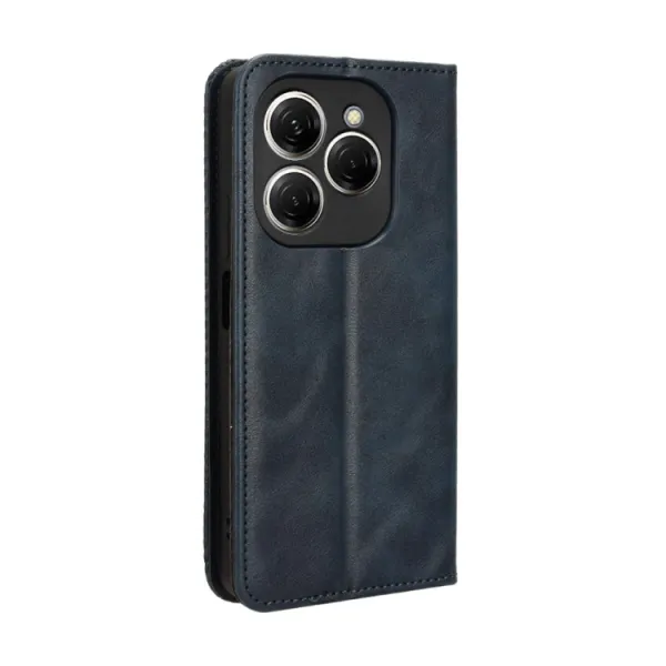 BUSINESS Peňaženkový kryt pre Tecno Spark 20 Pro modrý