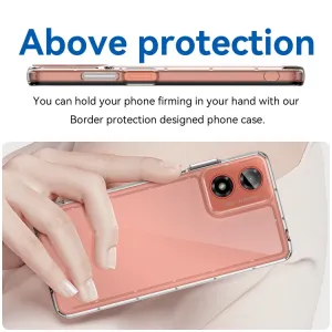CRYSTAL Ochranný kryt pre Motorola Moto G04 / G24 / G24 Power priehľadný