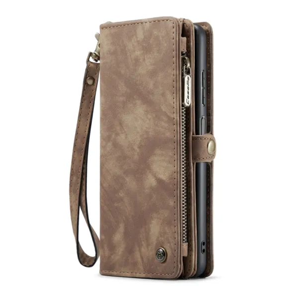 WALLET Ochranný kryt s peňaženkou 2v1 pre Samsung Galaxy A15 / A15 5G hnedý