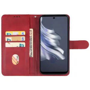 SMOOTH Peňaženkové puzdro pre Tecno Spark 20 Pro červené