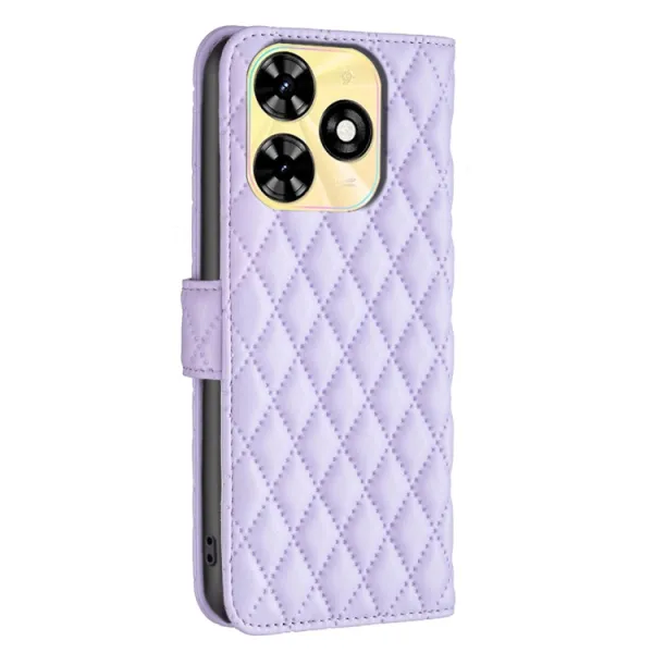 LATTICE Ochranné puzdro pre Tecno Spark 20 fialové
