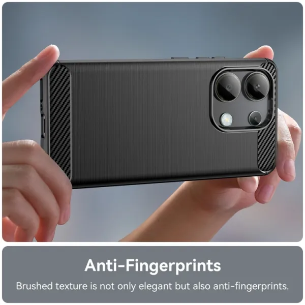 FLEXI TPU Ochranný kryt Xiaomi Redmi Note 13 čierny