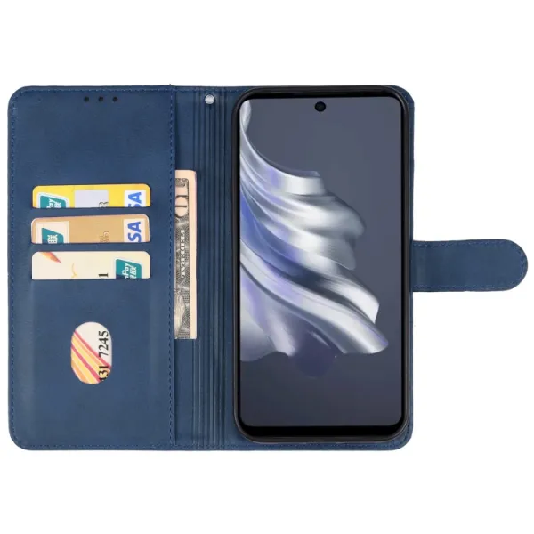 SMOOTH Peňaženkové puzdro pre Tecno Spark 20 Pro modré