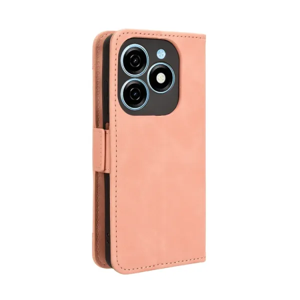 SLOT Peňaženkový obal pre Tecno Spark 20 ružový