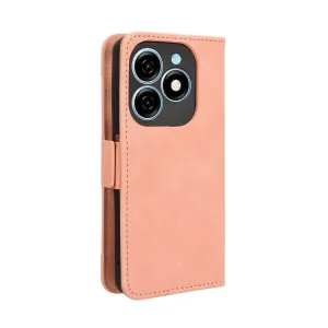 SLOT Peňaženkový obal pre Tecno Spark 20 ružový