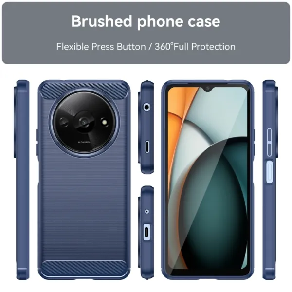 FLEXI TPU Ochranný kryt Xiaomi Redmi A3 modrý