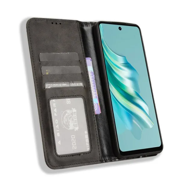 BUSINESS Peňaženkový kryt pre Tecno Spark 20 čierny