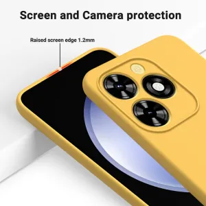 RUBBER Ochranný kryt pre Tecno Spark 20 Pro žltý
