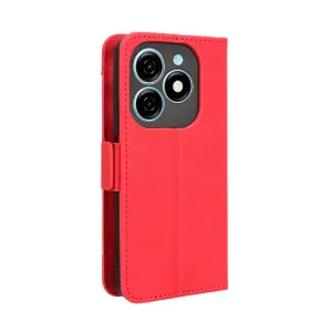 SLOT Peňaženkový obal pre Tecno Spark 20 červený