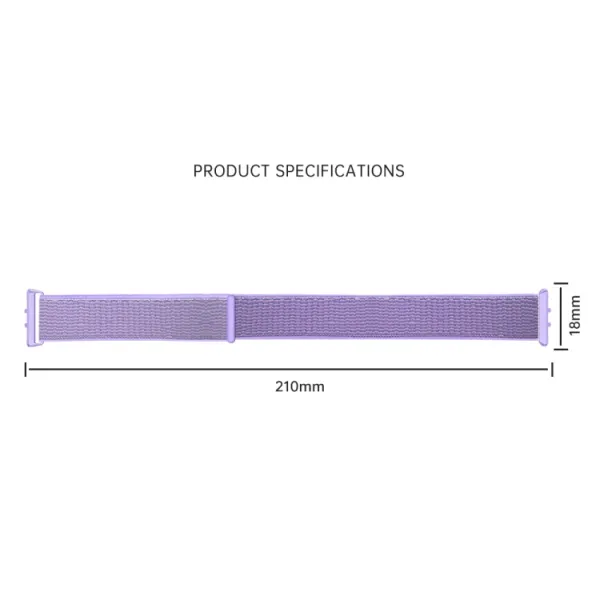 NYLON Remienok pre Samsung Galaxy Fit3 zelený