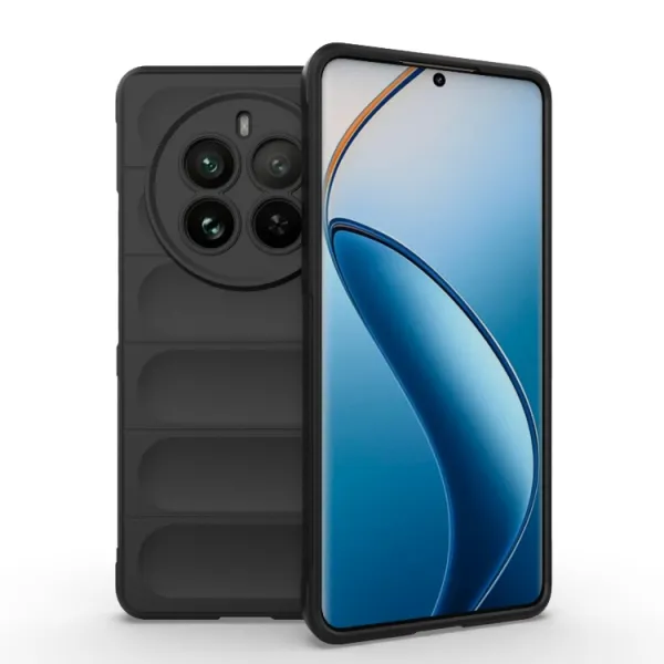 STEPS Ochranný kryt pre Realme 12 Pro 5G / 12 Pro+ 5G čierny
