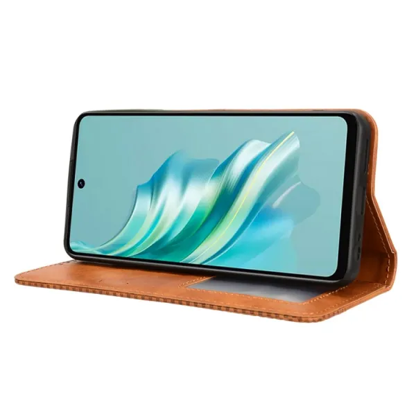 BUSINESS Peňaženkový kryt pre Tecno Spark 20 hnedý