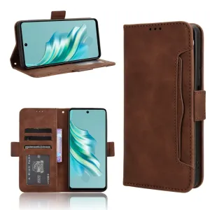 SLOT Peňaženkový obal pre Tecno Spark 20 hnedý