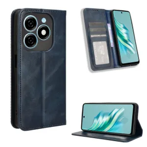 BUSINESS Peňaženkový kryt pre Tecno Spark 20 modrý
