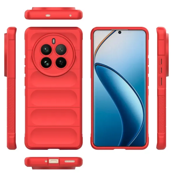 STEPS Ochranný kryt pre Realme 12 Pro 5G / 12 Pro+ 5G červený