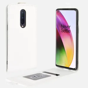 Vyklápacie puzdro pre OnePlus 8 biele
