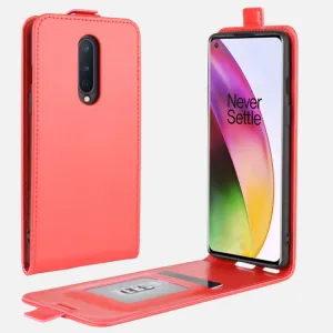 Vyklápacie puzdro pre OnePlus 8 červené