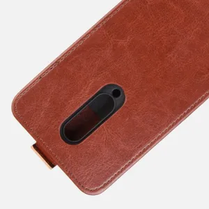 Vyklápacie puzdro pre OnePlus 8 hnedé