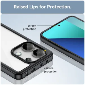 CRYSTAL Ochranný kryt pre Xiaomi Redmi Note 13 čierny