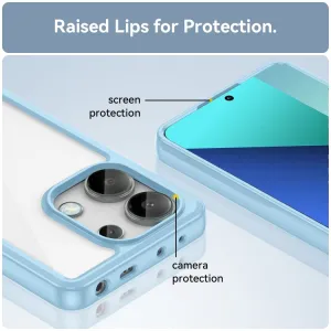 CRYSTAL Ochranný kryt pre Xiaomi Redmi Note 13 modrý