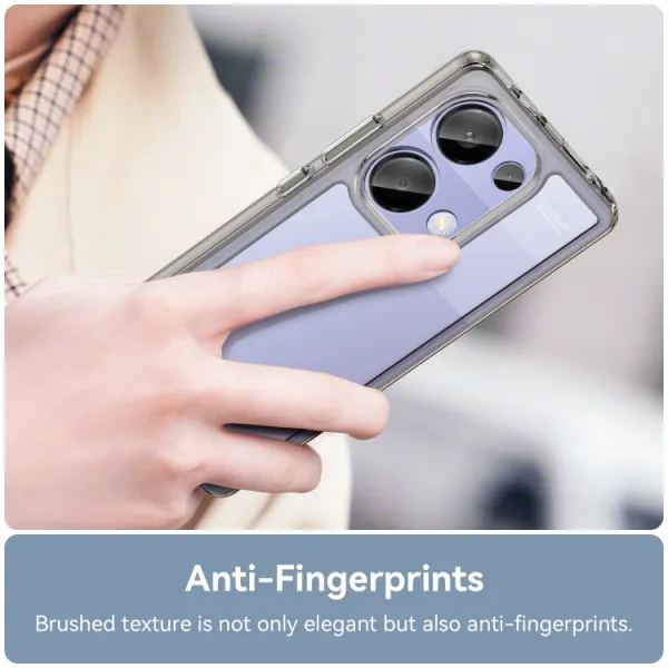 CRYSTAL Ochranný kryt pre Xiaomi Redmi Note 13 Pro šedý
