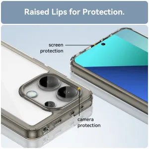 CRYSTAL Ochranný kryt pre Xiaomi Redmi Note 13 šedý