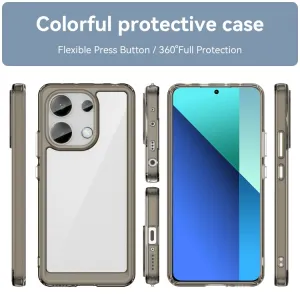 CRYSTAL Ochranný kryt pre Xiaomi Redmi Note 13 šedý