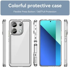 CRYSTAL Ochranný kryt pre Xiaomi Redmi Note 13 priehľadný